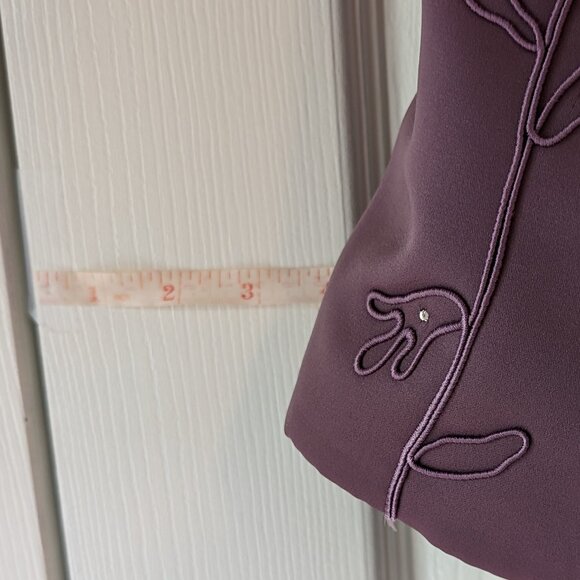 Purple floral corset and skirt 2 piece - Picture 6 of 12